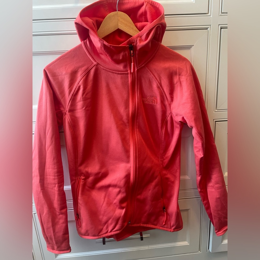 North Face zip up hoodie